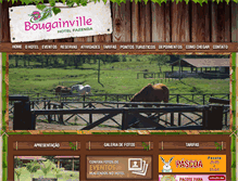 Tablet Screenshot of bougainvillehotelfazenda.com.br